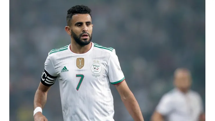 Riyad Mahrez, una de las figuras de Algeria (Foto: Getty Images).