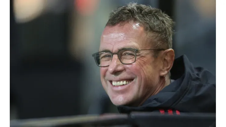 Ralf Rangnick, la burla del vestuario de Old Trafford.