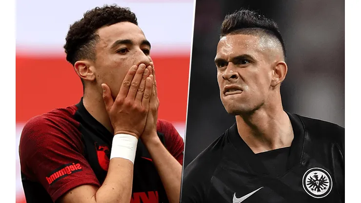 Augsburgo vs. Frankfurt por la Bundesliga (Fotos: Getty).