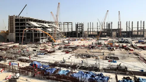 El estadio Al Bayt, creado para la Copa del Mundo.