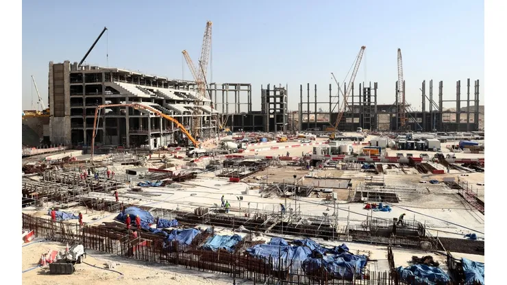 El estadio Al Bayt, creado para la Copa del Mundo.