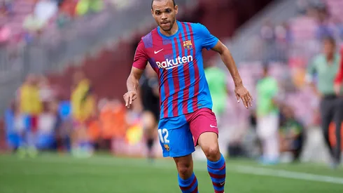 Martin Braithwaite en Barcelona.