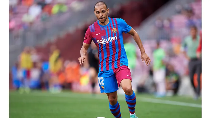 Martin Braithwaite en Barcelona.