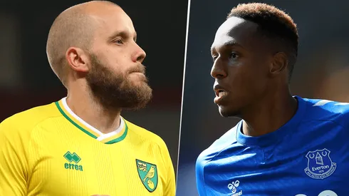 Norwich City vs. Everton por la Premier League (Fotos: Getty).