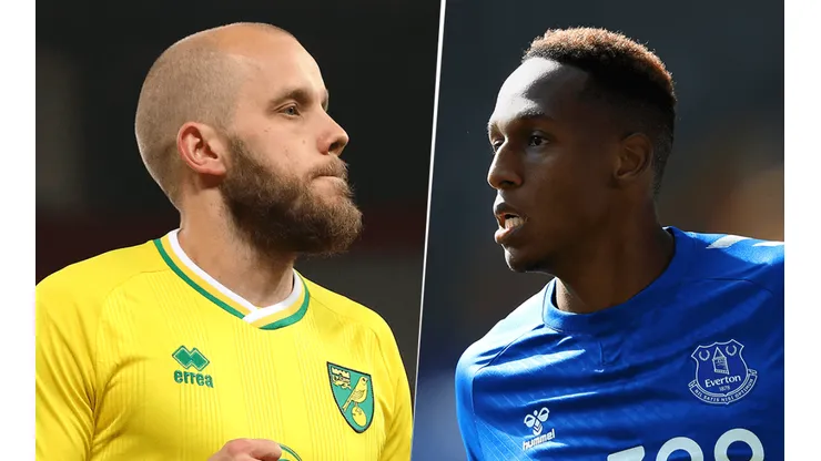 Norwich City vs. Everton por la Premier League (Fotos: Getty).