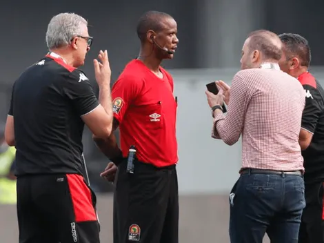 Árbitro de la polémica en la Copa África resultó en un hospital tras el Túnez vs Malí