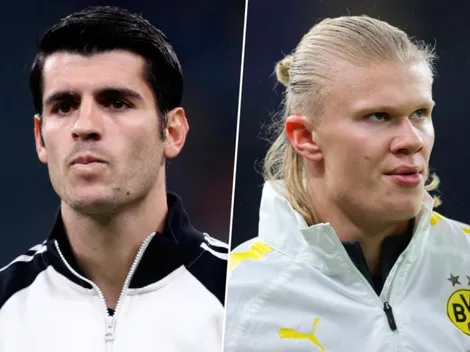 ¿Morata o Haaland? Barcelona toma una rotunda decisión