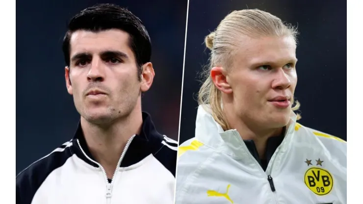 ¿Morata o Haaland? Barcelona decide.