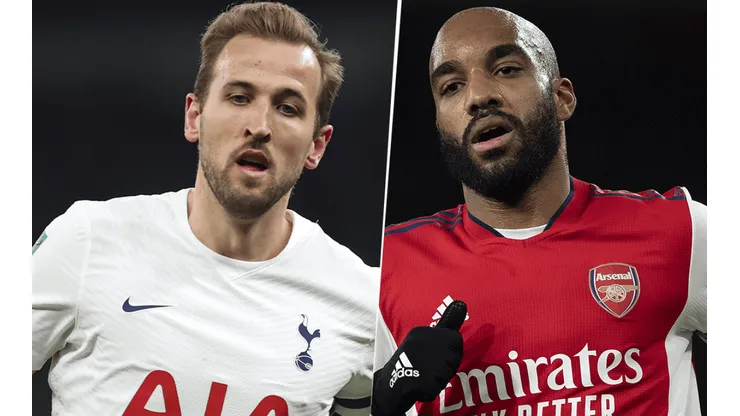 Tottenham vs. Arsenal por la Premier League (Foto: Getty Images).
