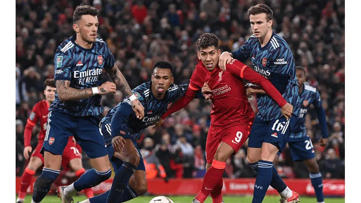 Arsenal ante Liverpool.