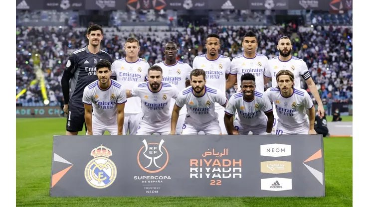 Jugadores del Real Madrid.