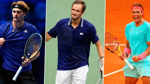 Zverev, Medvedev y Nadal, de los máximos favoritos.