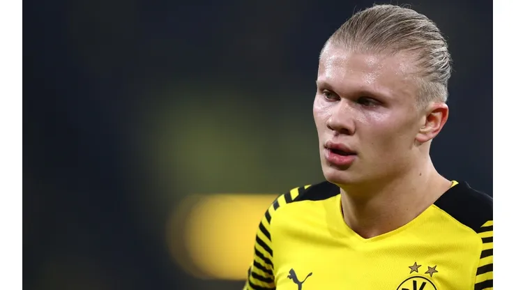 Erling Haaland, delantero del Dortmund.