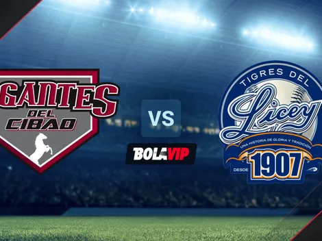 VER HOY | Gigantes del Cibao vs. Tigres del Licey | EN VIVO ONLINE | Horario, streaming y canal de TV para ver EN DIRECTO la LIDOM