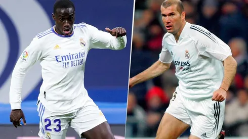 Mendy y Zidane.