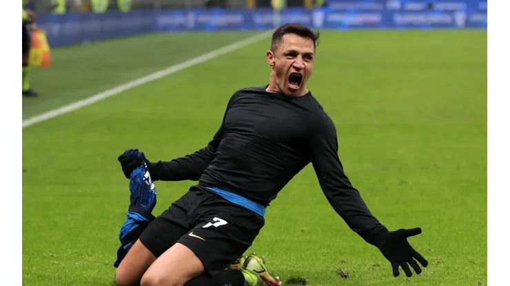 Alexis Sánchez le dio el título a Inter.