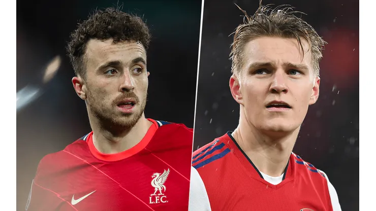 Liverpool vs. Arsenal por la Copa de la Liga (Fotos: Getty).