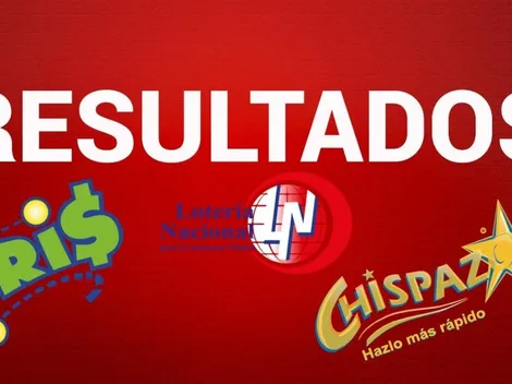◉ Resultados Tris y Chispazo | Números que cayeron en el Sorteo 28167 y 8864 de la Lotería Nacional
