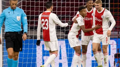Jugadores del Ajax.