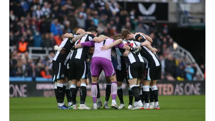 Equipo de Newcastle.