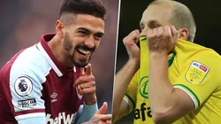 West Ham vs. Norwich por la Premier League (Fotos: Getty).