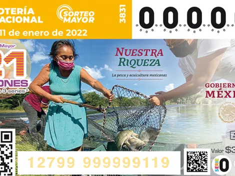 Sorteo Mayor No. 3831 | Resultados y números ganadores del martes 11 de enero en la Lotería Nacional