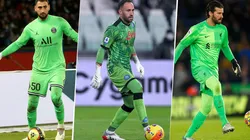 Donnarumma, Ospina y Alisson, arqueros en grandes del mundo.