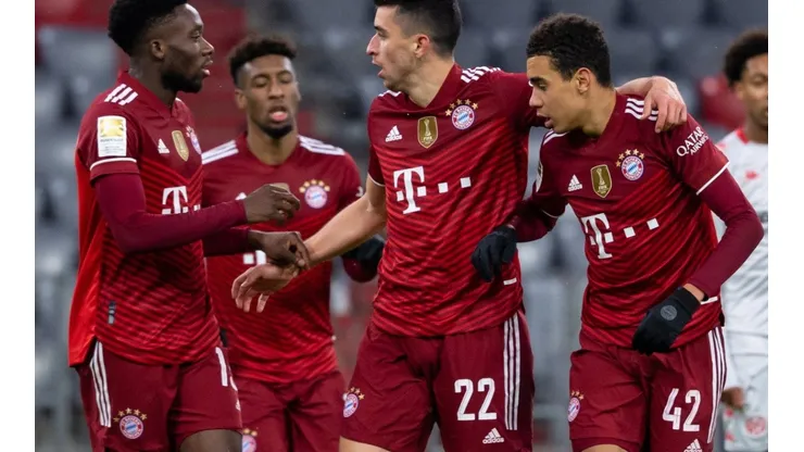 Jugadores del Bayern Munich.