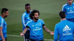 Marcelo y Valverde protagonizaron un divertido cruce.
