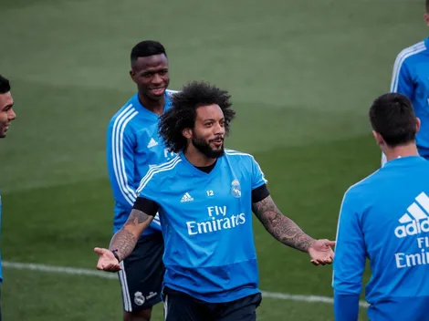 El divertido cruce entre Marcelo y Valverde en una publicación de Real Madrid