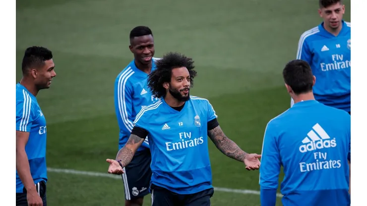 Marcelo y Valverde protagonizaron un divertido cruce.