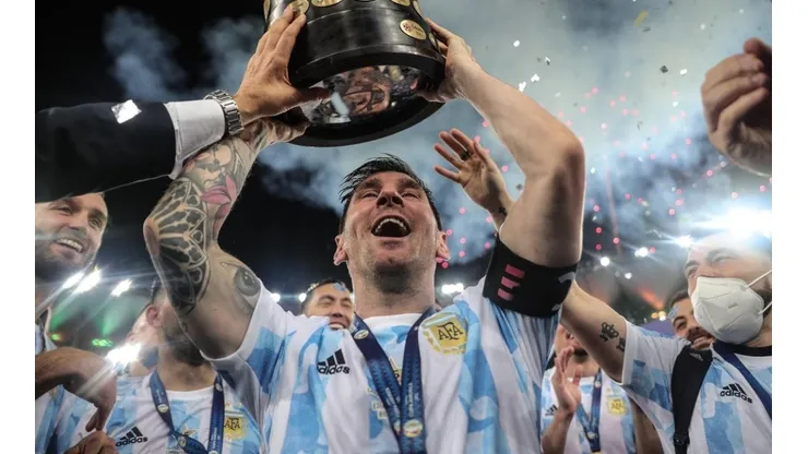 Lionel Messi y su gran año con Argentina.
