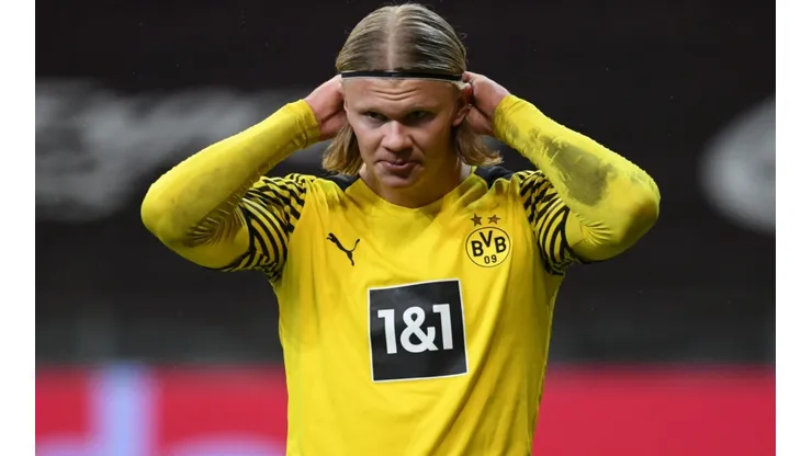Erling Haaland, delantero del Borussia Dortmund.