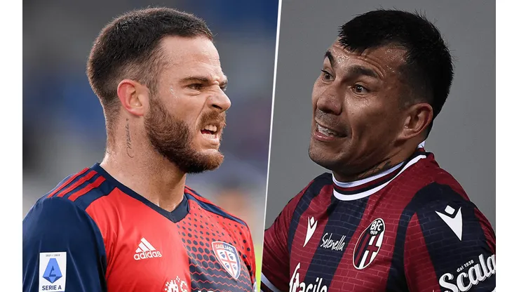 Cagliari vs. Bologna por la Serie A (Fotos: Getty).