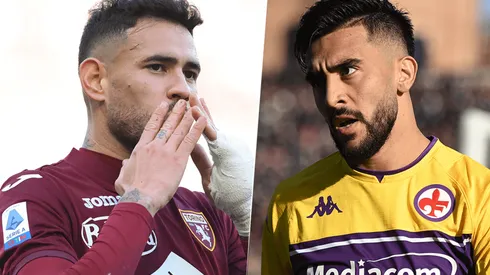 Torino vs. Fiorentina por la Serie A (Fotos: Getty).