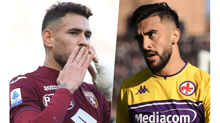Torino vs. Fiorentina por la Serie A (Fotos: Getty).
