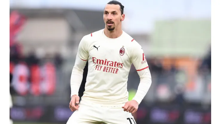 Zlatan Ibrahimovic, delantero del AC Milan.