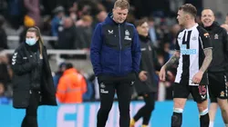 Eddie Howe, entrenador del Newcastle.