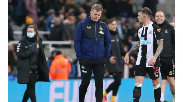 Eddie Howe, entrenador del Newcastle.