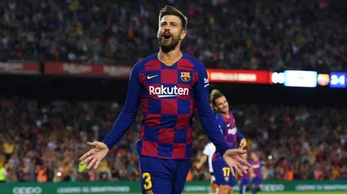 Piqué, el futbolista más experimentado del Barcelona.