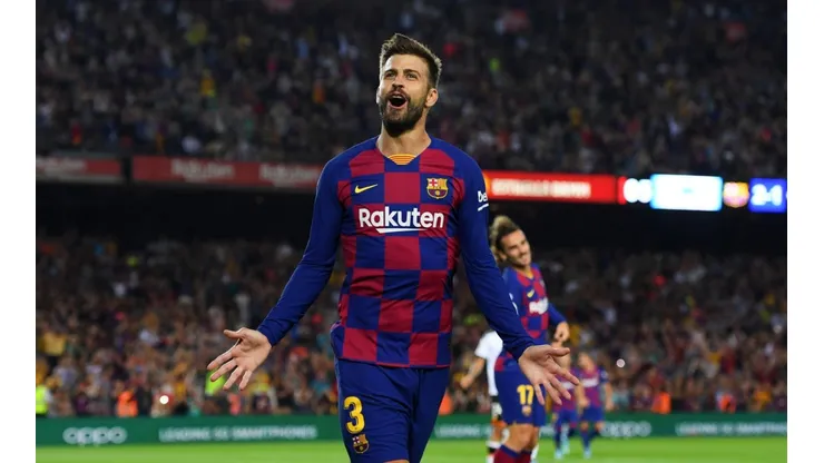 Piqué, el futbolista más experimentado del Barcelona.