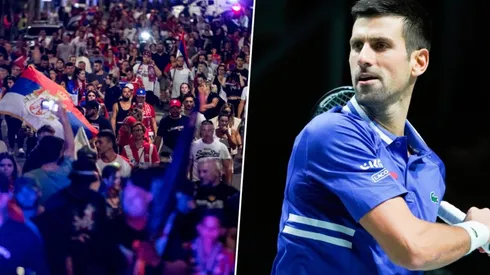 Disturbios en Melbourne por Novak Djokovic