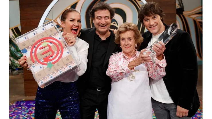 Almudena logró quedarse con la segunda edición de MasterChef Abuelos