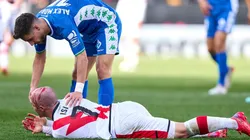 Planchazo de Alex Moreno sobre Isi Palazón