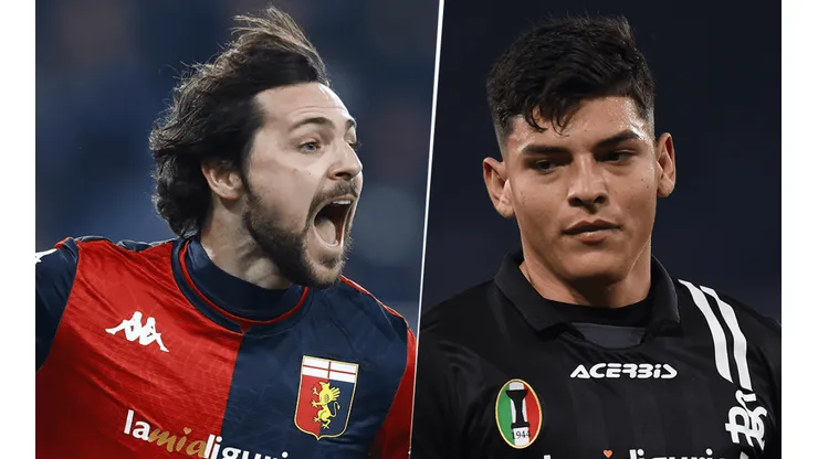 Genoa vs. Spezia por la Serie A (Fotos: Getty).