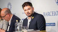 Rufián, diputado catalán.