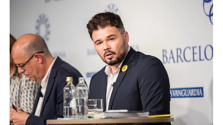 Rufián, diputado catalán.