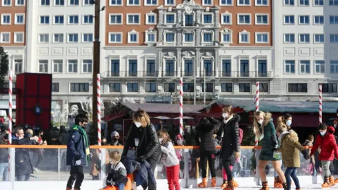 La Plaza de España, Madrid.