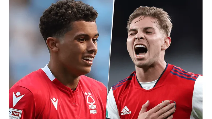 Nottingham Forest vs. Arsenal por la FA Cup (Fotos: Getty).