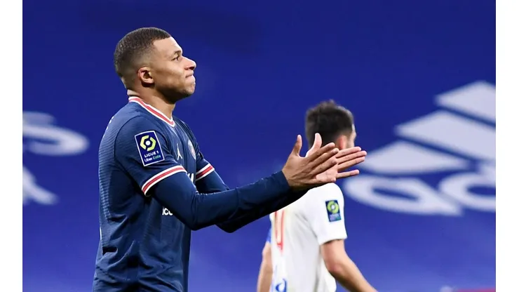 Kylian Mbappé no logró convertir para PSG.